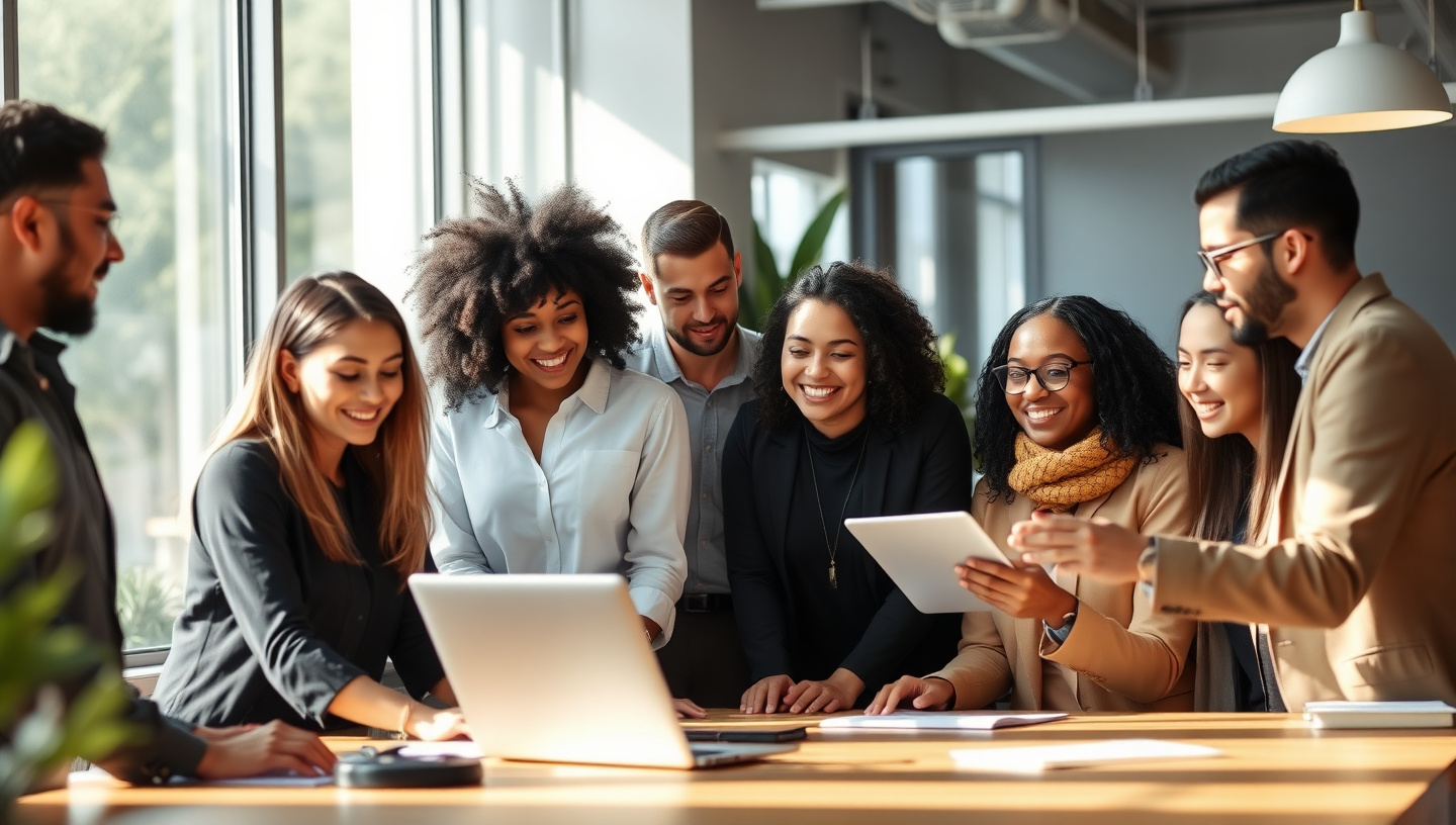 Professional online education team