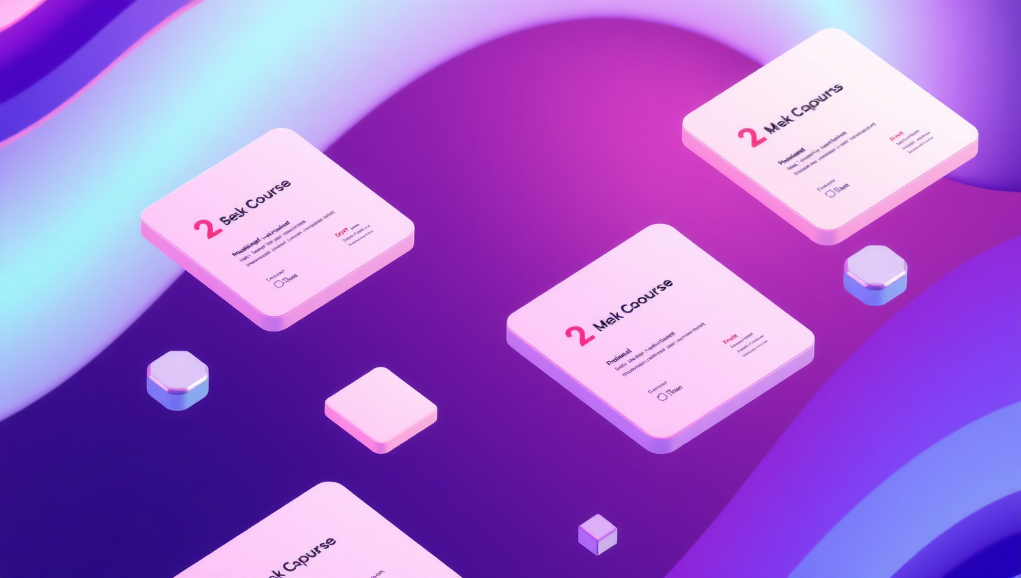 Various online course categories